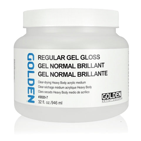 Golden Acrylic Medium Regular Gel Gloss 946ml