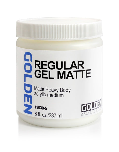 Golden Acrylic Medium Regular Gel Matte 237ml