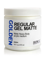 Golden Acrylic Medium Regular Gel Matte 473ml