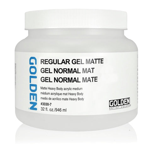 Golden Acrylic Medium Regular Gel Matte 946ml