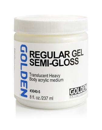 Golden Acrylic Medium Regular Gel Semi-Gloss 237ml