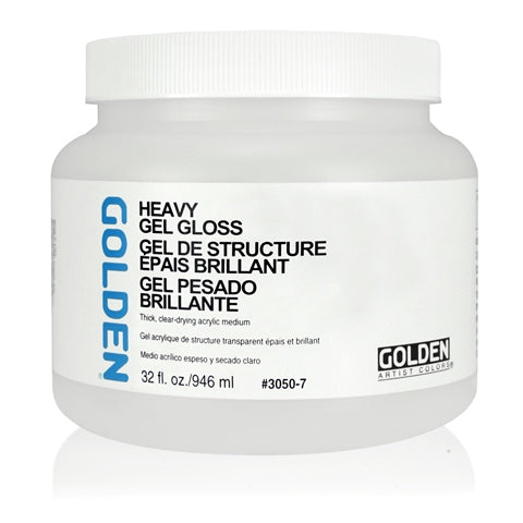 Golden Acrylic Medium Heavy Gel Gloss 946ml