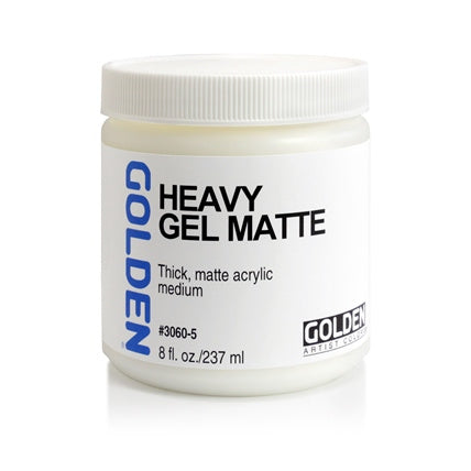 Golden Acrylic Medium Heavy Gel Matte