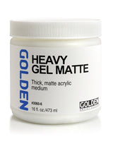 Golden Acrylic Medium Heavy Gel Matte 473ml