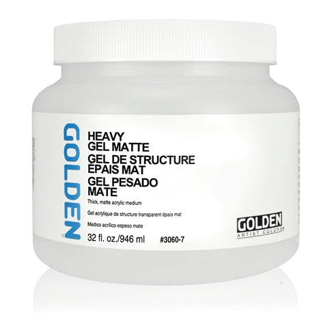 Golden Acrylic Medium Heavy Gel Matte 946ml