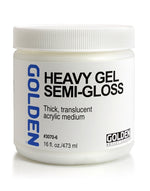 Golden Acrylic Medium Heavy Gel Semi-Gloss 473ml