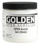Golden Acrylic Medium OPEN Gel (Gloss) 237ml