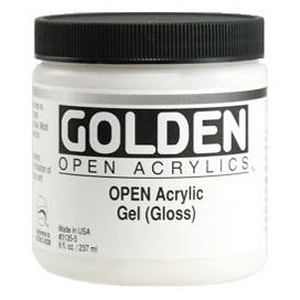 Golden Acrylic Medium OPEN Gel (Gloss)