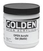 Golden Acrylic Medium OPEN Gel (Matte) 237ml