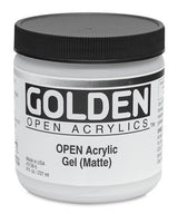 Golden Acrylic Medium OPEN Gel (Matte) 237ml