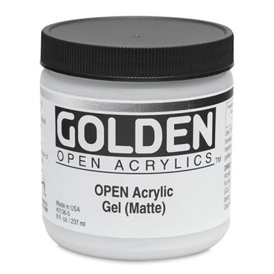 Golden Acrylic Medium OPEN Gel (Matte)