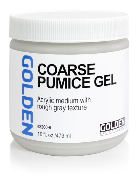 Golden Acrylic Medium Coarse Pumice Gel 473ml