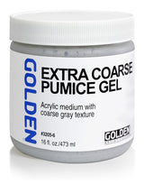 Golden Acrylic Medium Extra Coarse Pumice Gel 473ml
