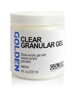 Golden Acrylic Medium Clear Granular Gel 237ml