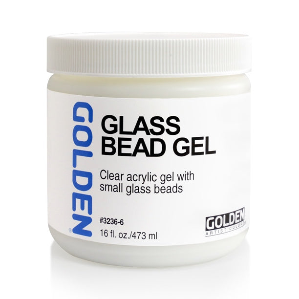 Golden Acrylic Medium Glass Bead Gel