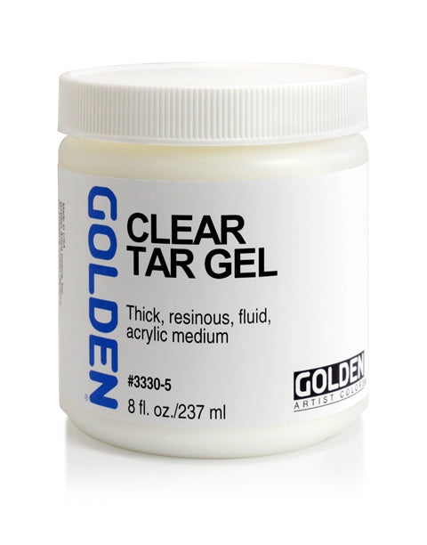 Golden Acrylic Medium Clear Tar Gel 237ml