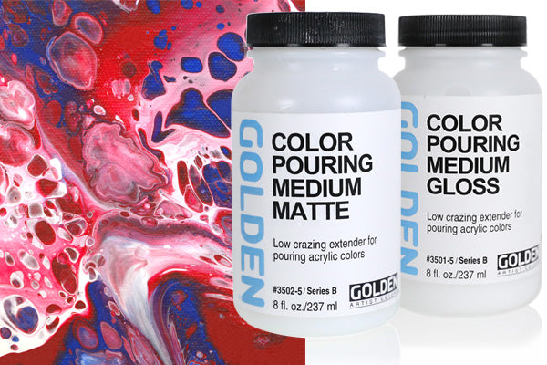Golden Acrylic Medium Color Pouring Matte 3.78L