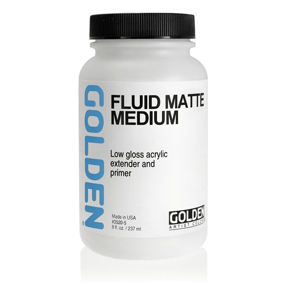 Golden Acrylic Medium Fluid Matte