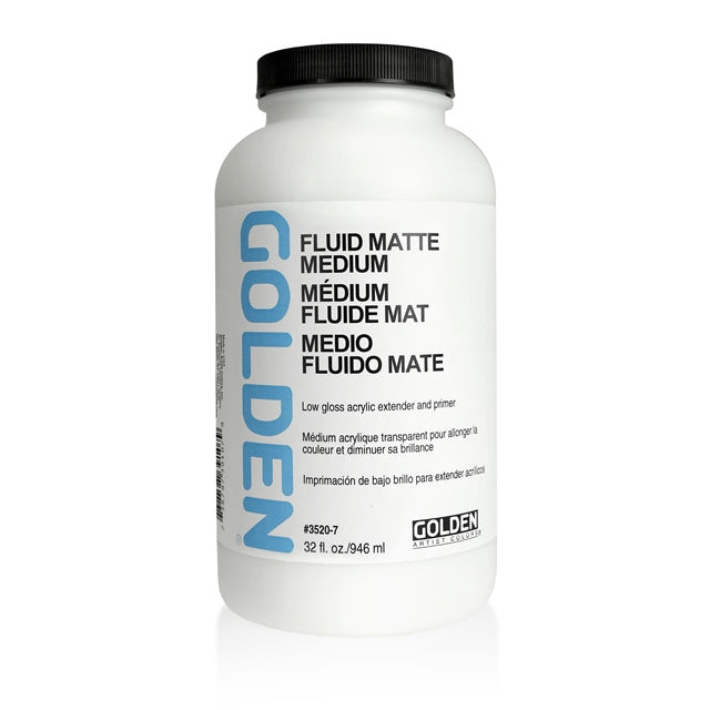 Golden Acrylic Medium Fluid Matte