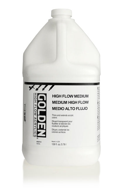 Golden Acrylic Medium High Flow 3.78L