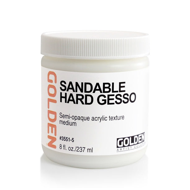 Golden Acrylic Medium Sandable Hard Gesso