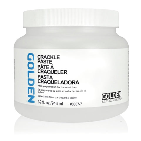 Golden Acrylic Medium Crackle Paste 946ml