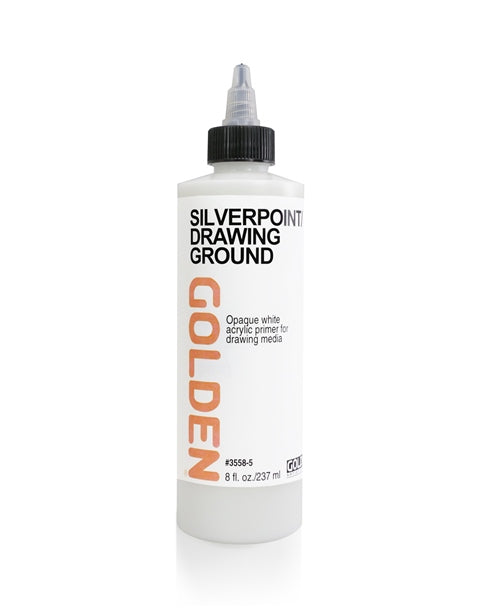 Golden Acrylic Medium Silverpoint Drawing Ground 237ml