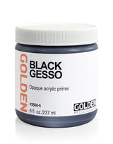 Golden Acrylic Medium Black Gesso 237ml