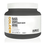 Golden Acrylic Medium Black Gesso 946ml