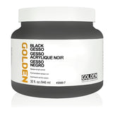Golden Acrylic Medium Black Gesso 946ml