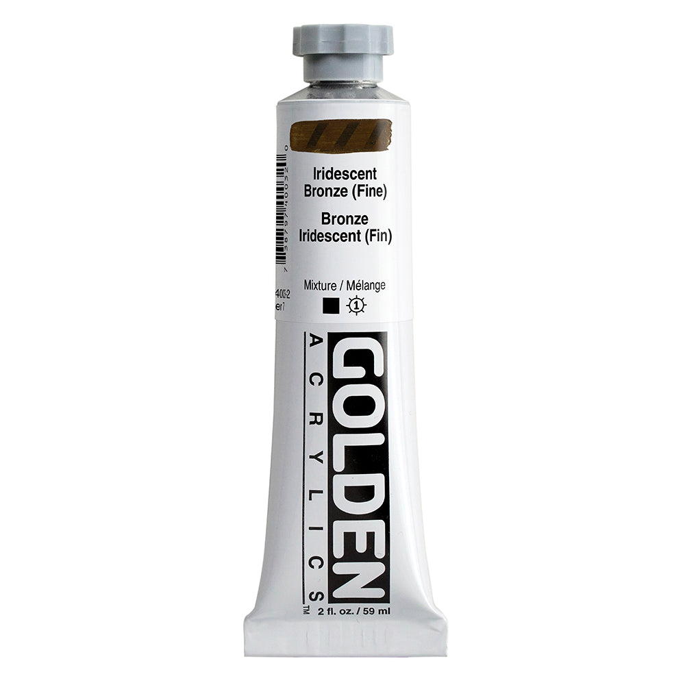 Golden Heavy Body Acrylic Paint Iridescent Bronze (Fine)