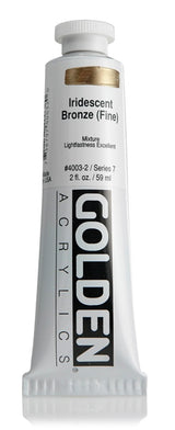 Golden Heavy Body Acrylic Paint Iridescent Bronze (Fine) 59ml