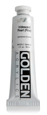 Golden Heavy Body Acrylic Paint Iridescent Pearl (Fine) 59ml