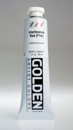 Golden Heavy Body Acrylic Paint Interference Red (Fine) 59ml