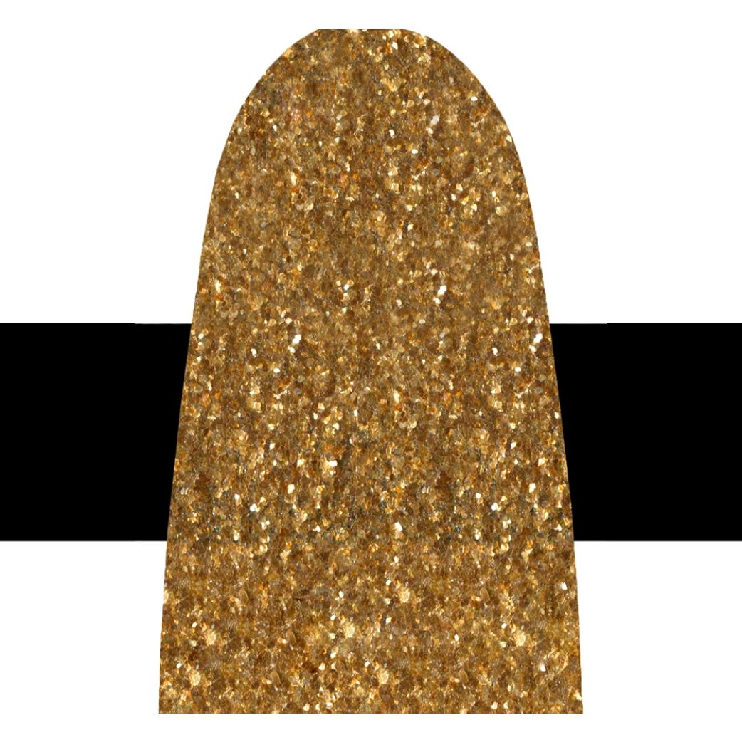 Golden Heavy Body Acrylic Paint Gold Mica Flake Small