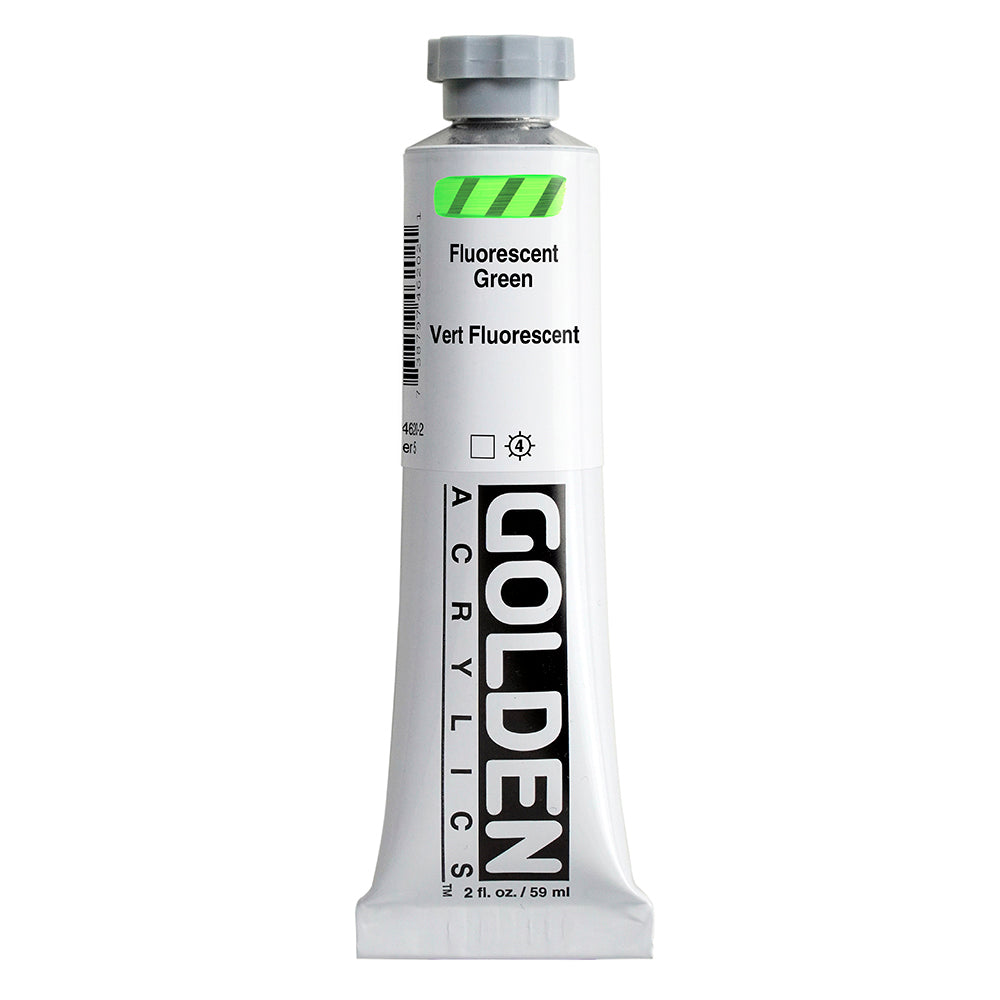 Golden Heavy Body Acrylic Paint Fluorescent Green