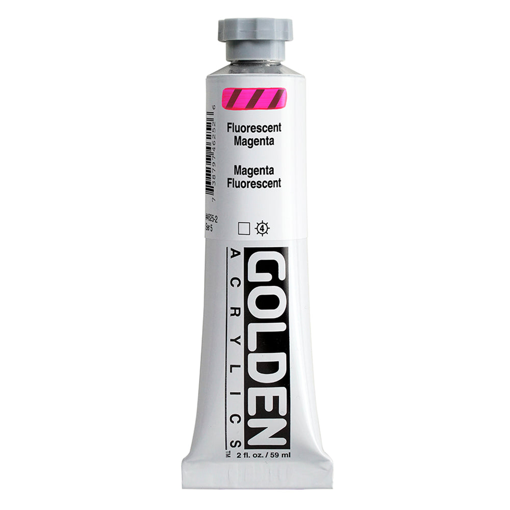 Golden Heavy Body Acrylic Paint Fluorescent Magenta