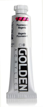 Golden Heavy Body Acrylic Paint Fluorescent Magenta 59ml