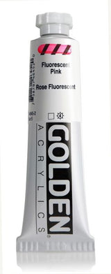 Golden Heavy Body Acrylic Paint Fluorescent Pink 59ml