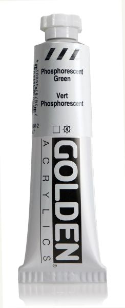 Golden Heavy Body Acrylic Paint Phosphorescent Green 59ml