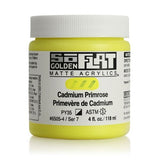 Golden SoFlat Acrylic Paint Cadmium Primrose 118ml