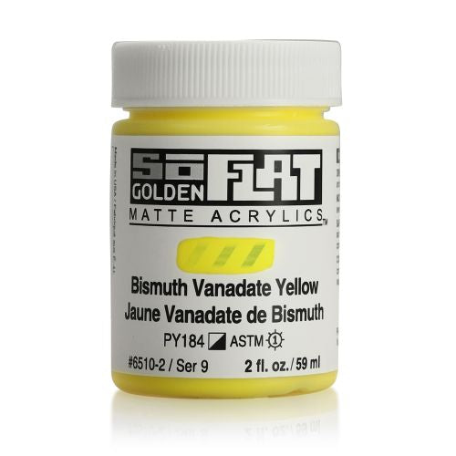 Golden SoFlat Acrylic Paint Bismuth Vanadate Yellow 59ml