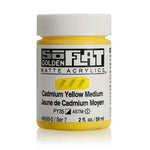 Golden SoFlat Acrylic Paint Cadmium Yellow Medium 59ml