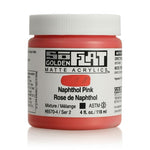 Golden SoFlat Acrylic Paint Naphthol Pink 118ml
