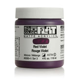 Golden SoFlat Acrylic Paint Red Violet 118ml