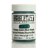 Golden SoFlat Acrylic Paint Phthalo Green (Blue Shade) 59ml
