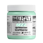 Golden SoFlat Acrylic Paint Light Phthalo Green 118ml