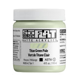 Golden SoFlat Acrylic Paint Titan Green Pale 118ml
