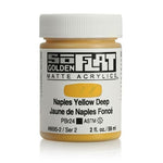 Golden SoFlat Acrylic Paint Naples Yellow Deep 59ml
