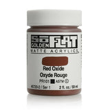 Golden SoFlat Acrylic Paint Red Oxide 59ml